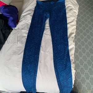 Lululemon leggings size 4, blue